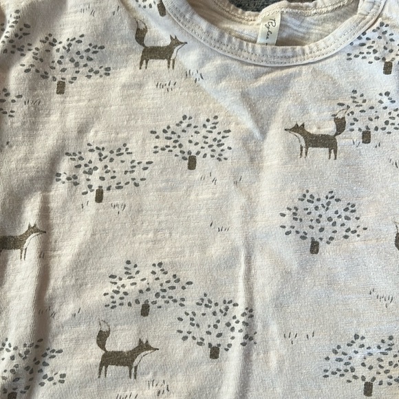Rylee + Cru Fox long sleeve tee 3-6 - Picture 2 of 4